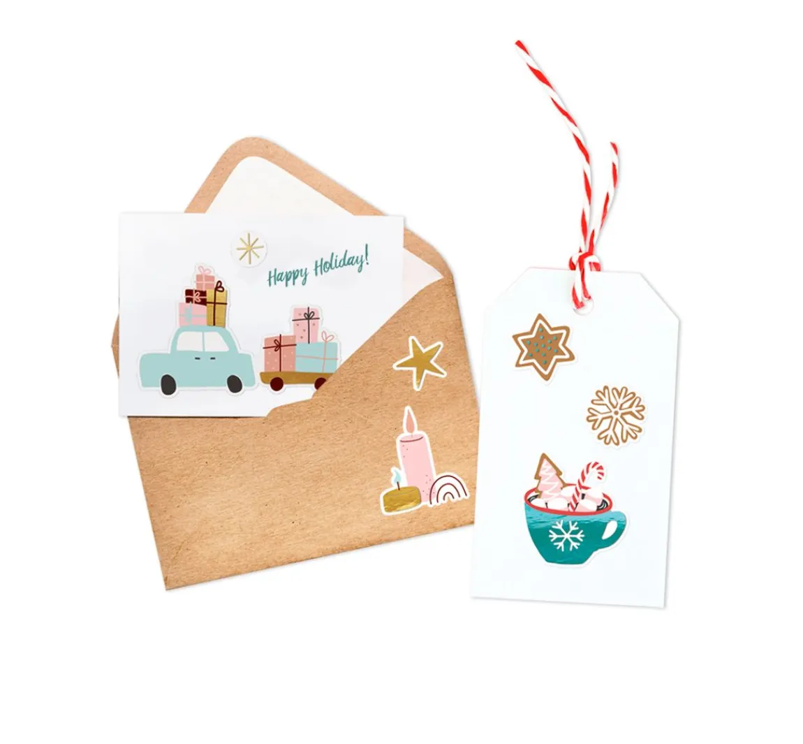 Hot URSUS Glitzersticker-Set "Winter"