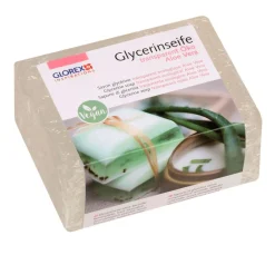 Clearance GLOREX Glycerin Öko-Gießseife "Aloe Vera", transparent