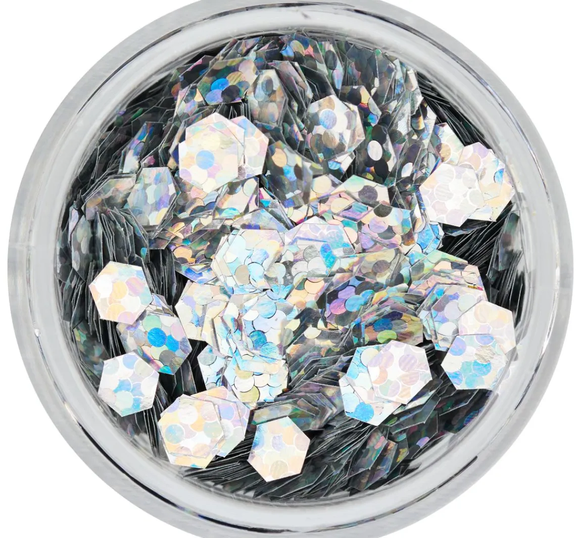 Clearance Cléopâtre Gold Silber Partikelmix, 9 Tiegel