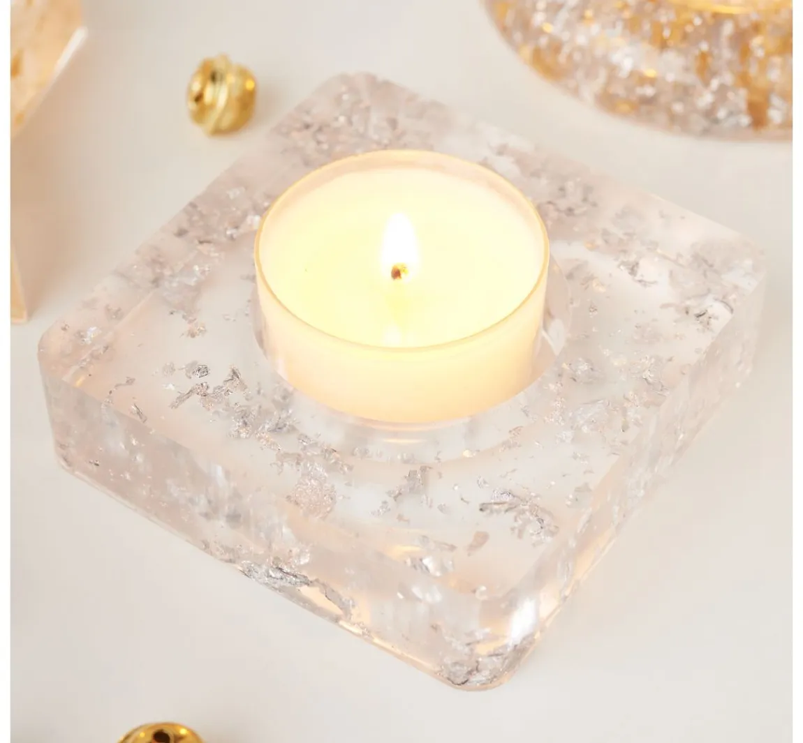 Clearance Cléopâtre Gold Silber Partikelmix, 9 Tiegel