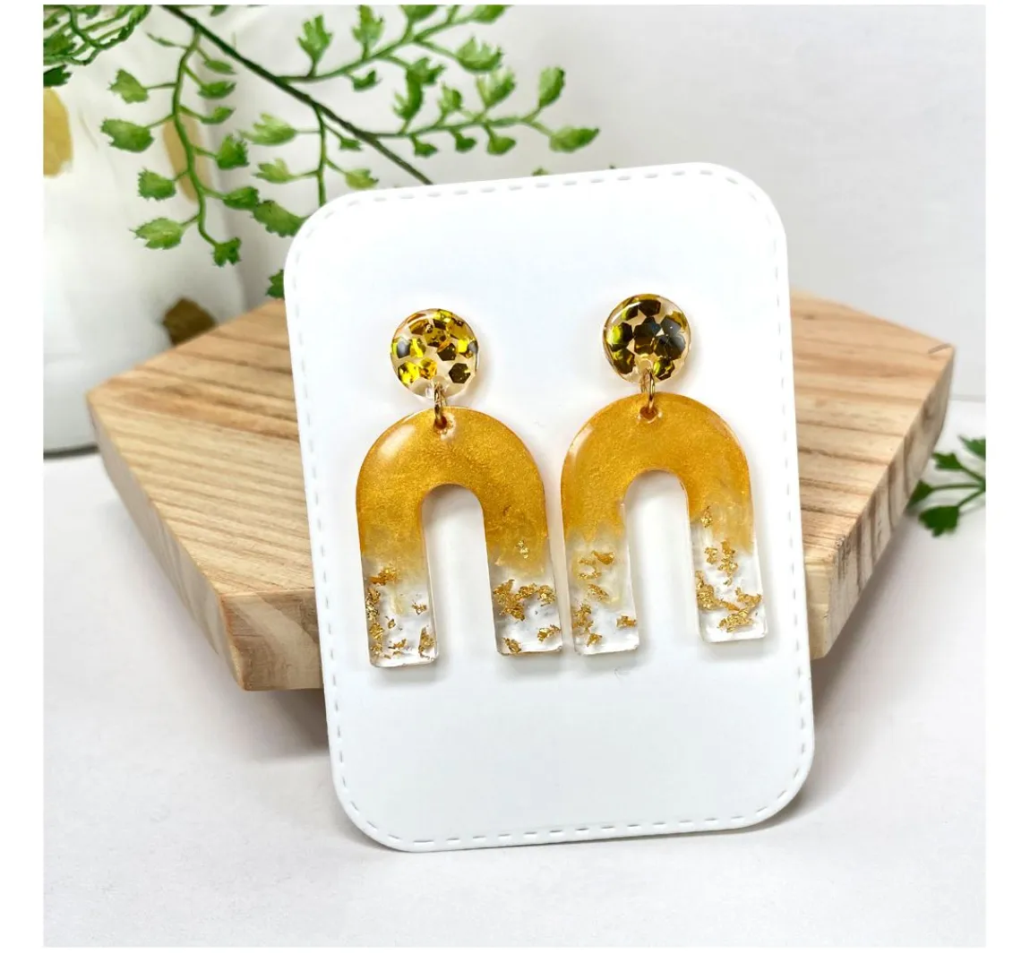 Clearance Cléopâtre Gold Silber Partikelmix, 9 Tiegel