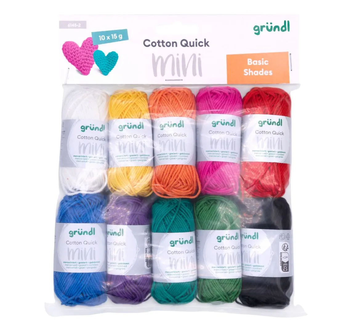 gründl Cotton Quick Mini "Basic Shades"