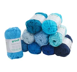 gründl Cotton Quick Mini "Shades of Blue"