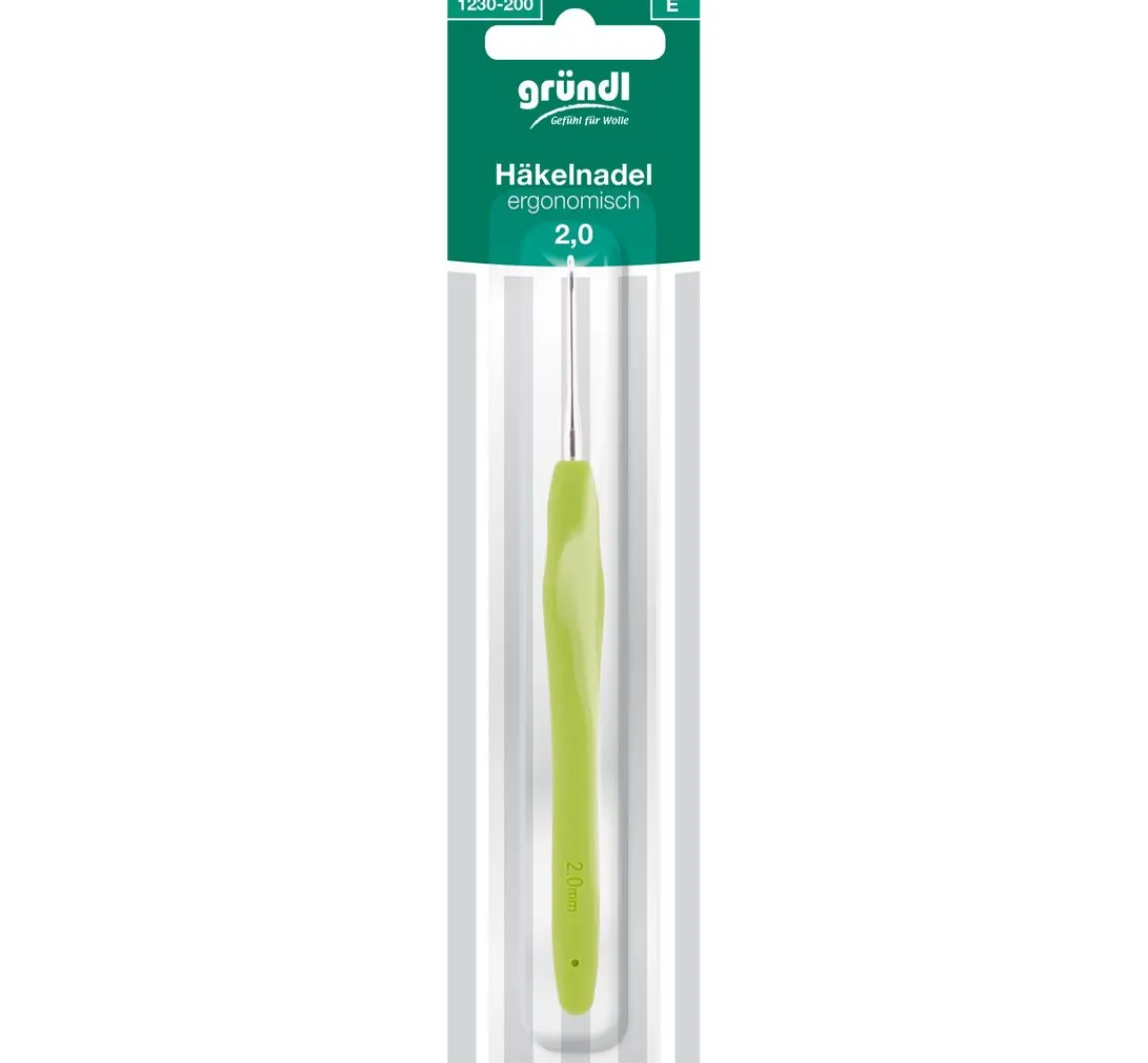 Hot gründl Ergonomische Häkelnadel