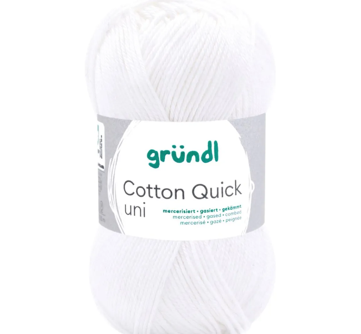 Sale gründl Wolle "Cotton Quick uni"