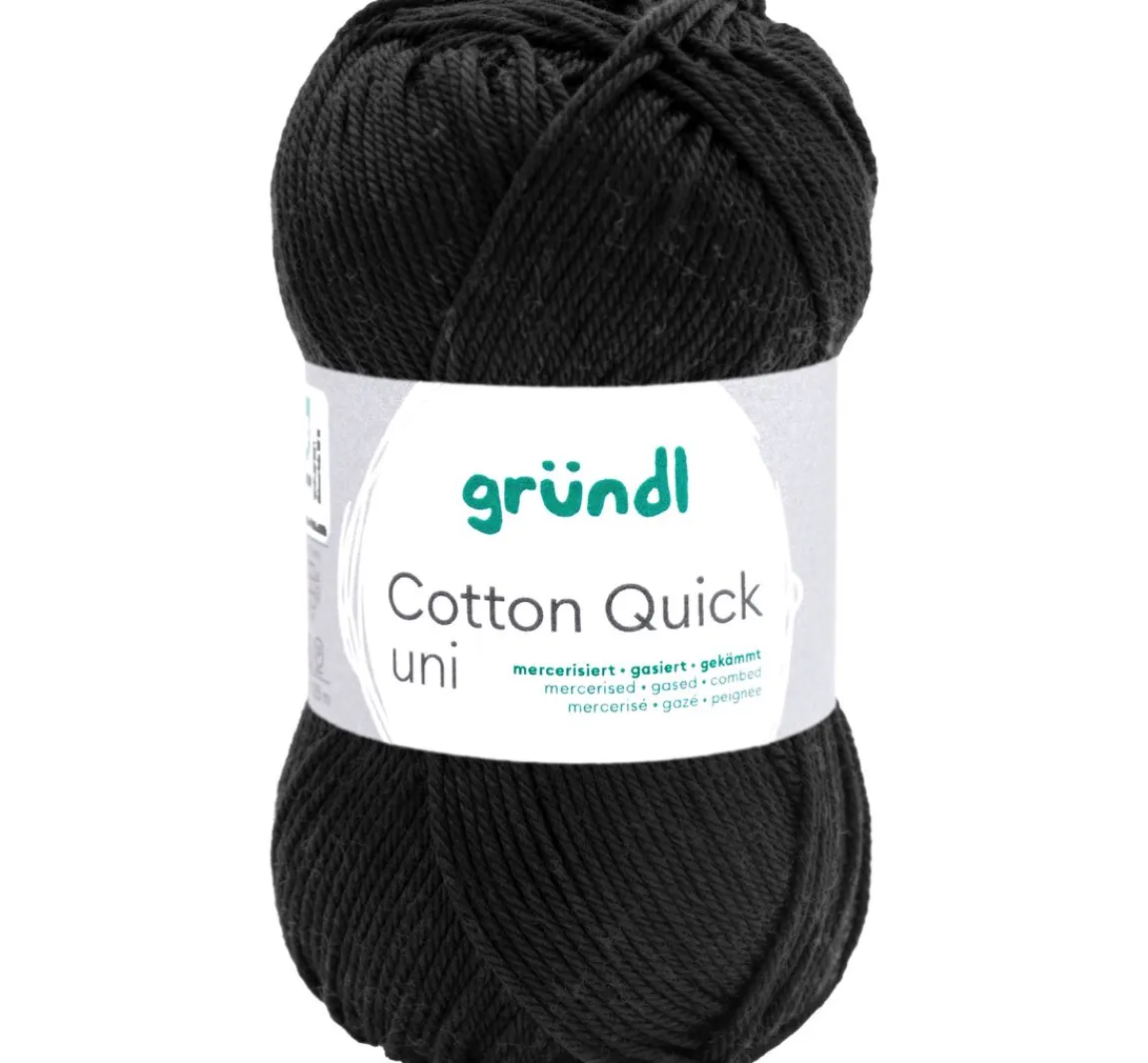 Sale gründl Wolle "Cotton Quick uni"