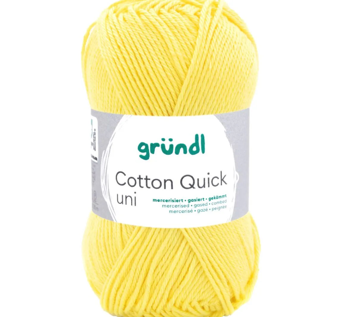 Sale gründl Wolle "Cotton Quick uni"