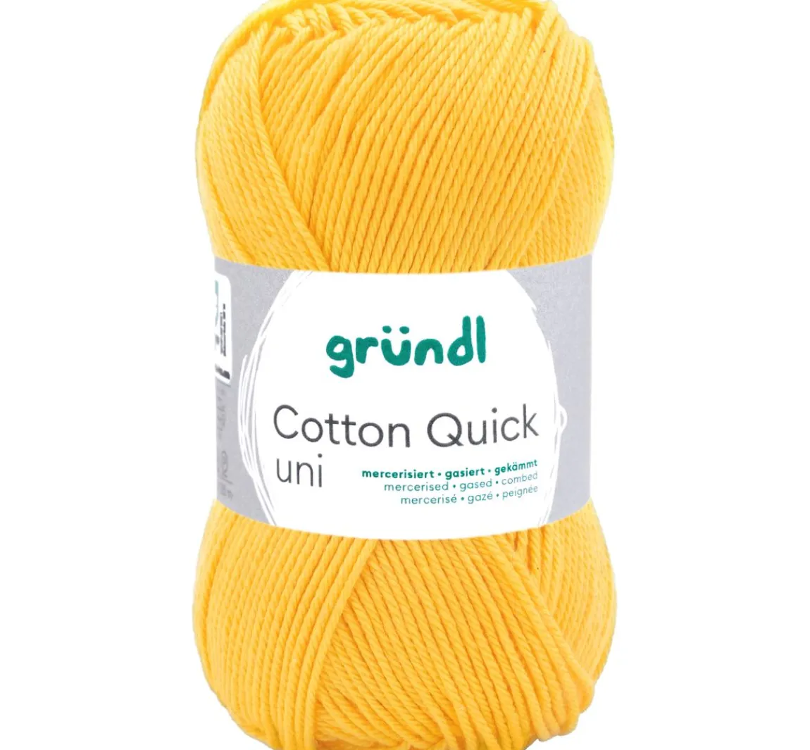 Sale gründl Wolle "Cotton Quick uni"