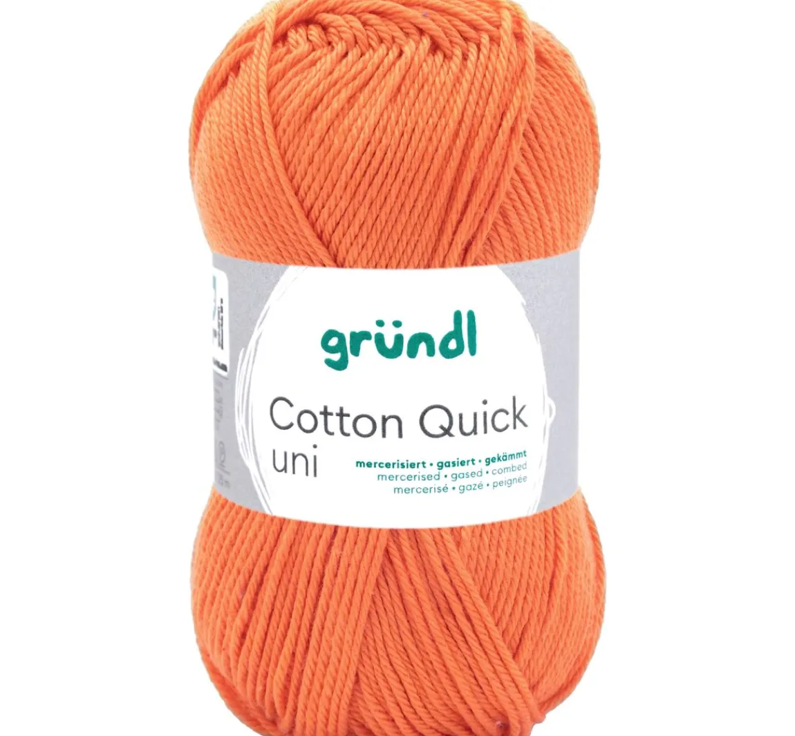Sale gründl Wolle "Cotton Quick uni"