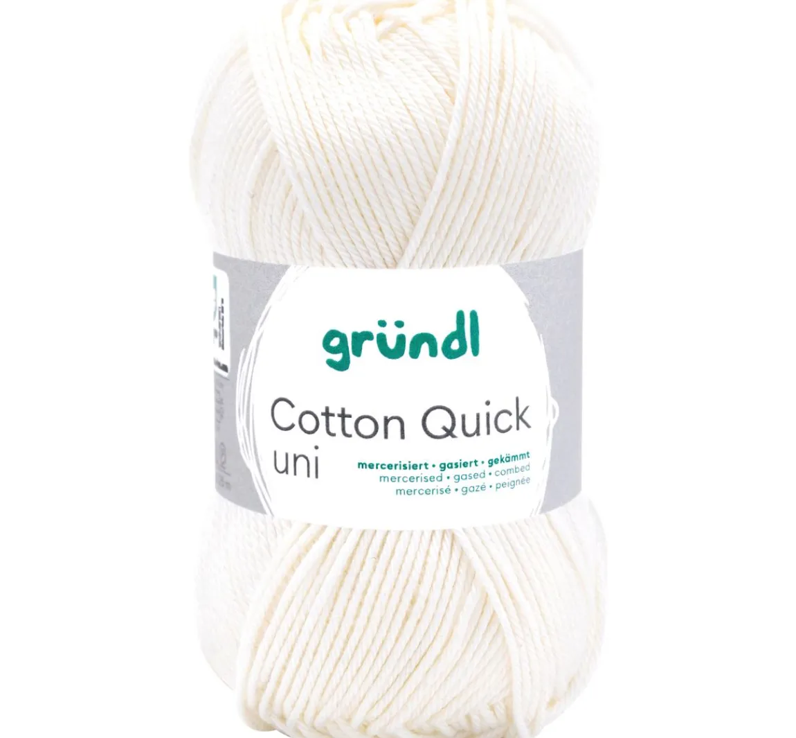 Sale gründl Wolle "Cotton Quick uni"