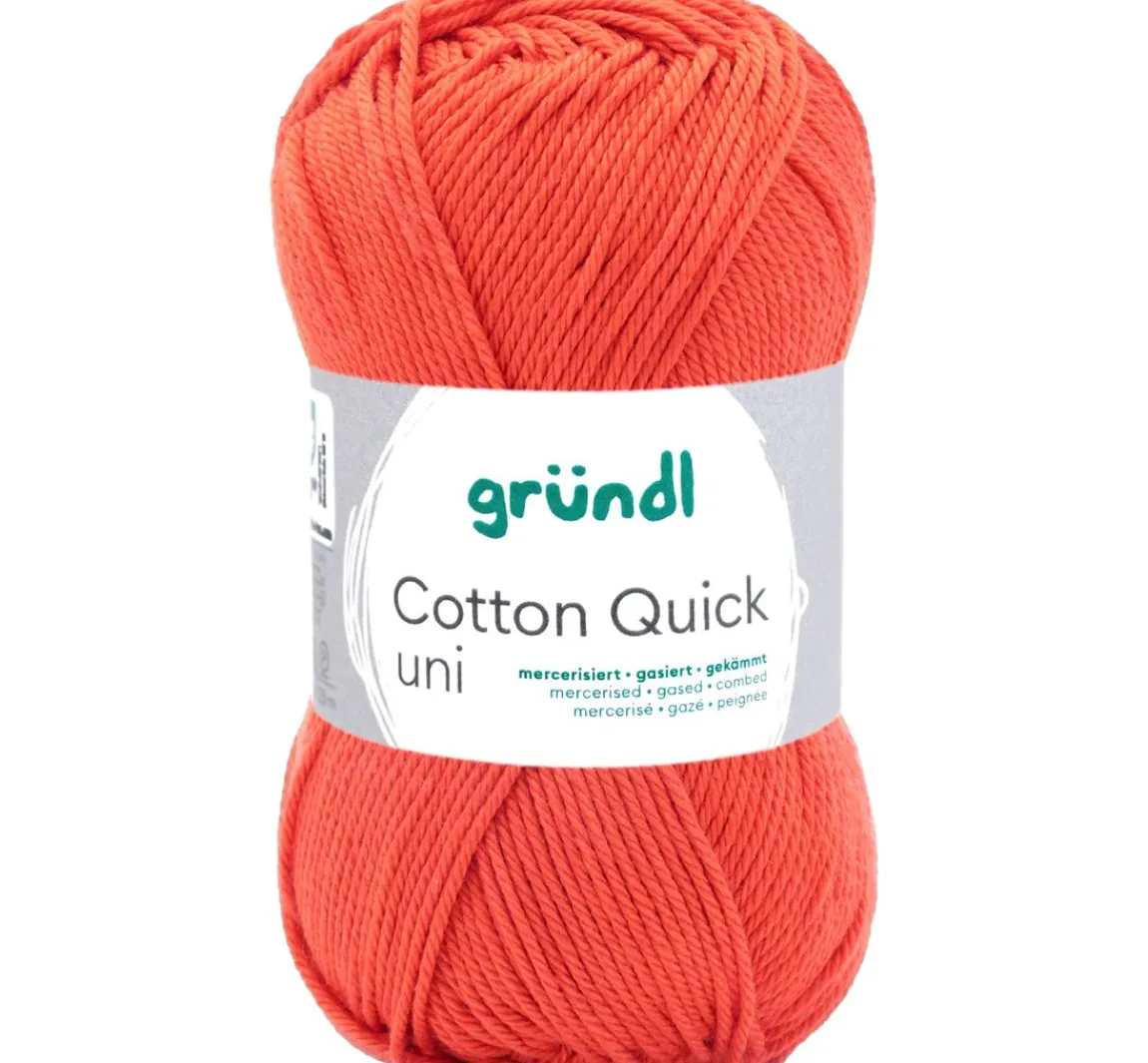 Sale gründl Wolle "Cotton Quick uni"