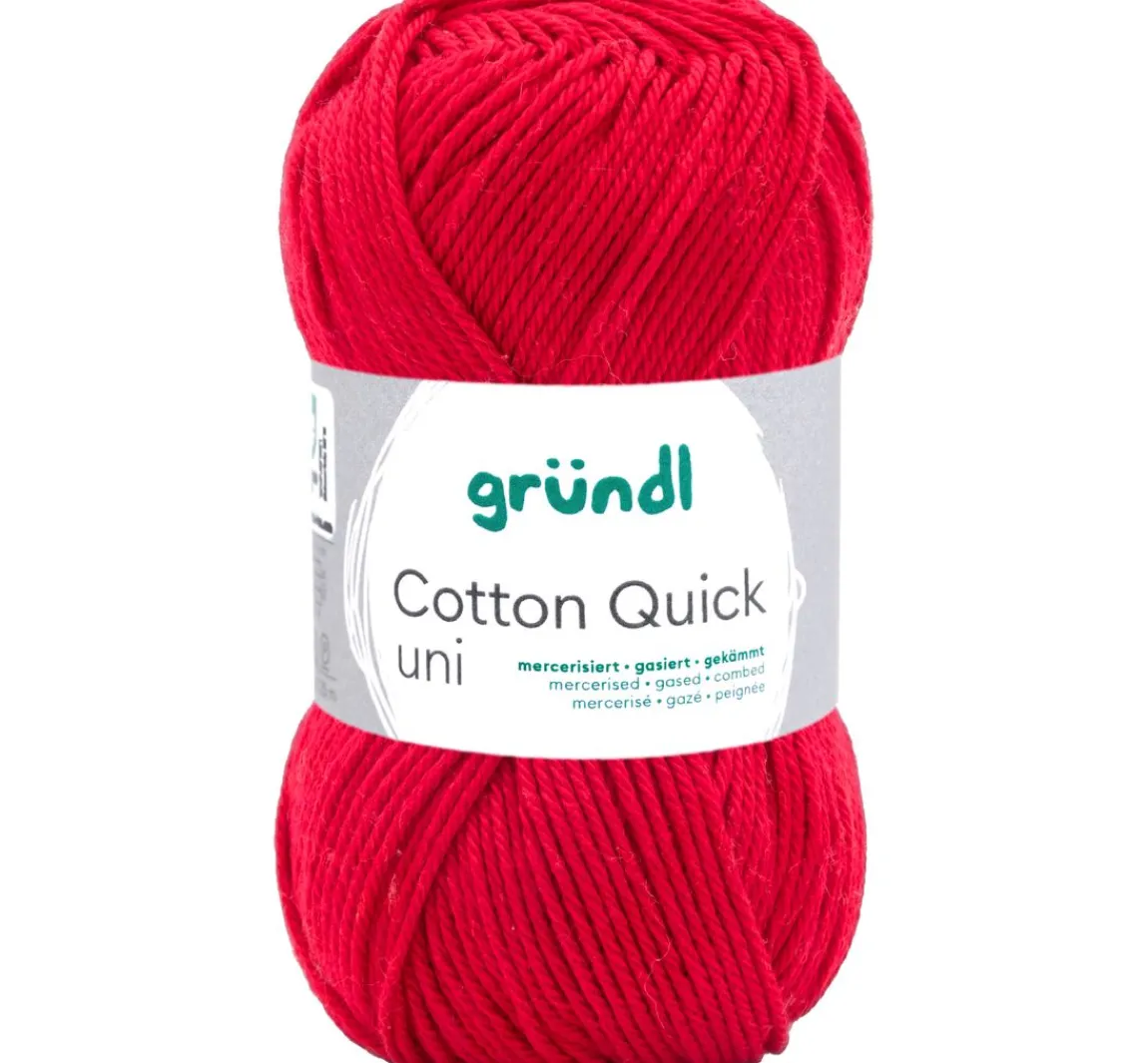 Sale gründl Wolle "Cotton Quick uni"