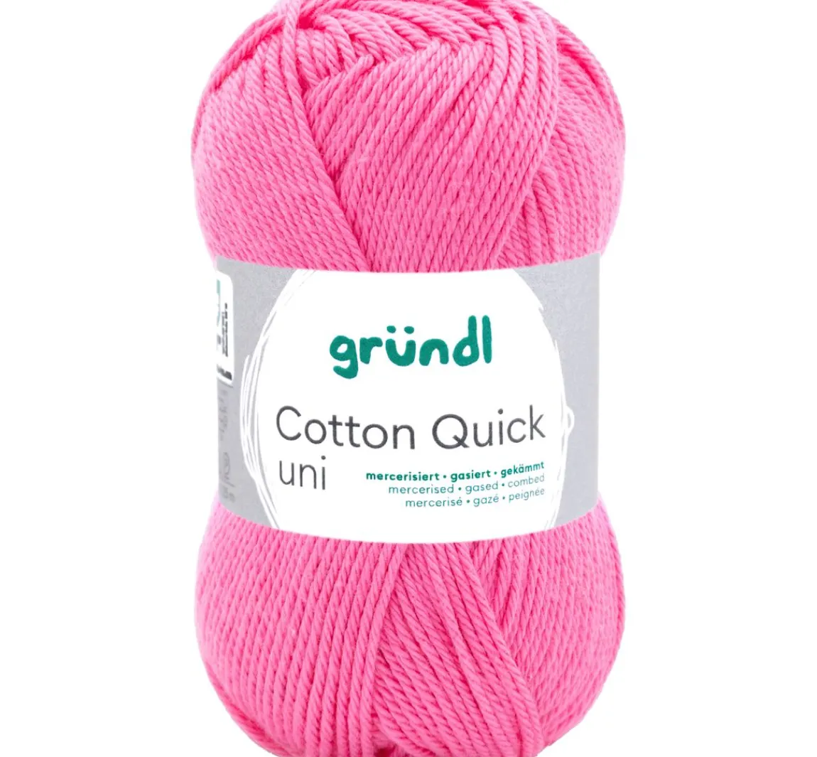 Sale gründl Wolle "Cotton Quick uni"
