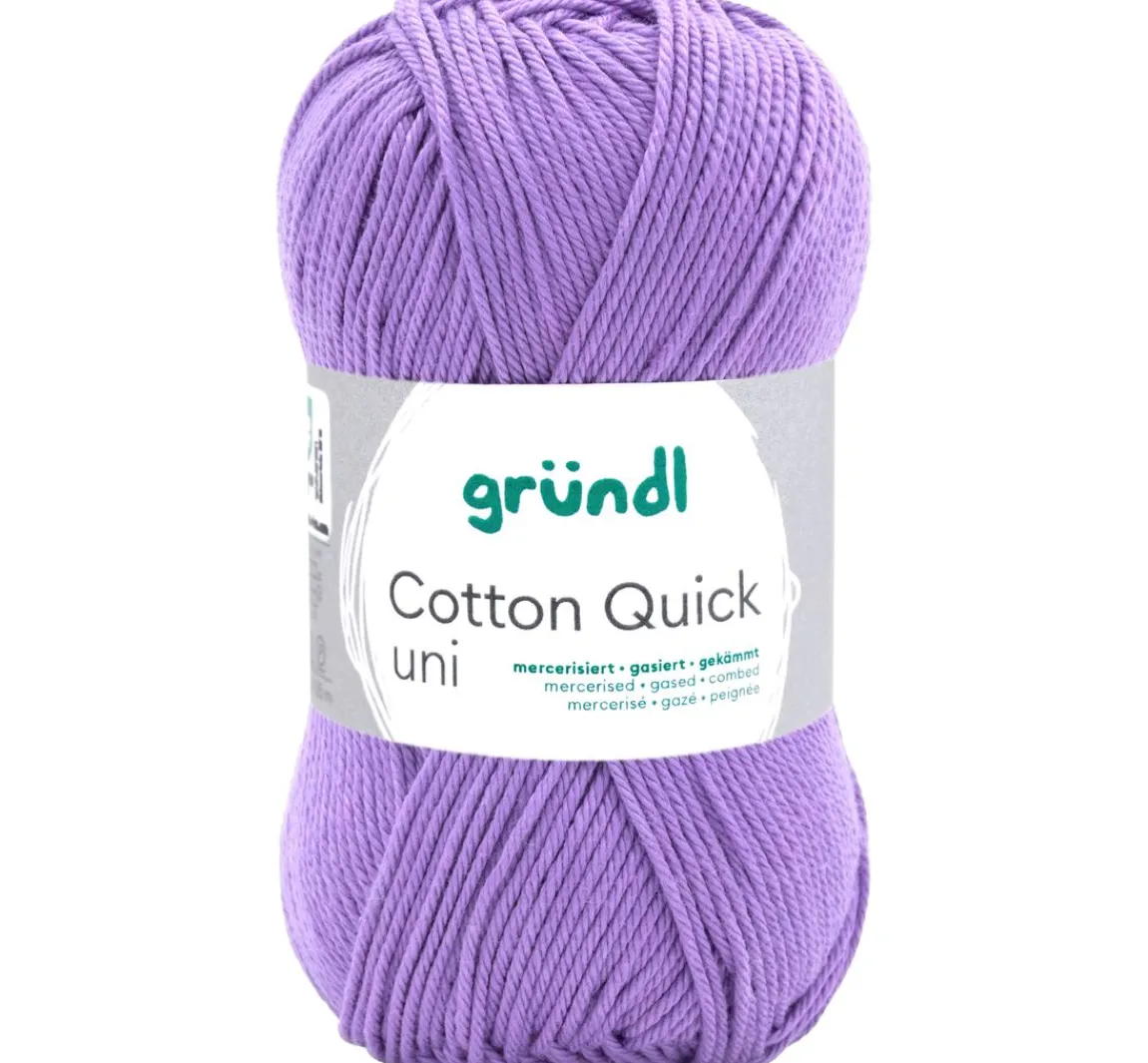 Sale gründl Wolle "Cotton Quick uni"