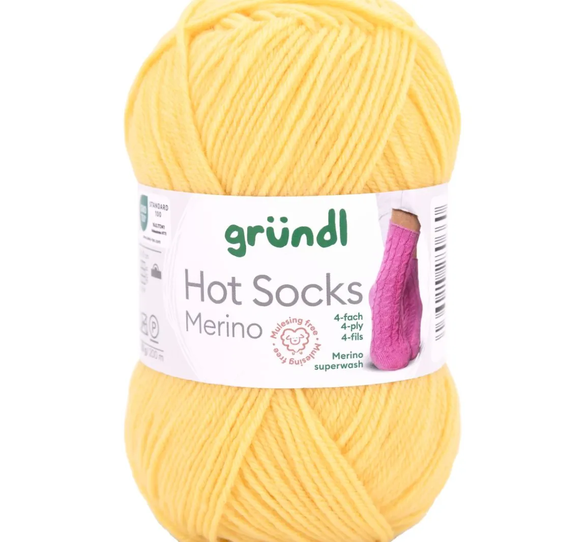 Online gründl Wolle "Hot Socks Merino"
