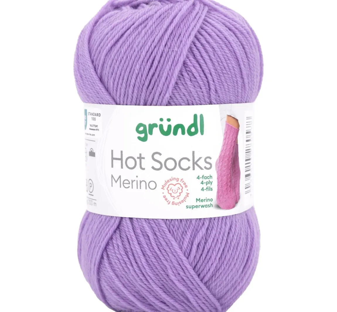 Online gründl Wolle "Hot Socks Merino"