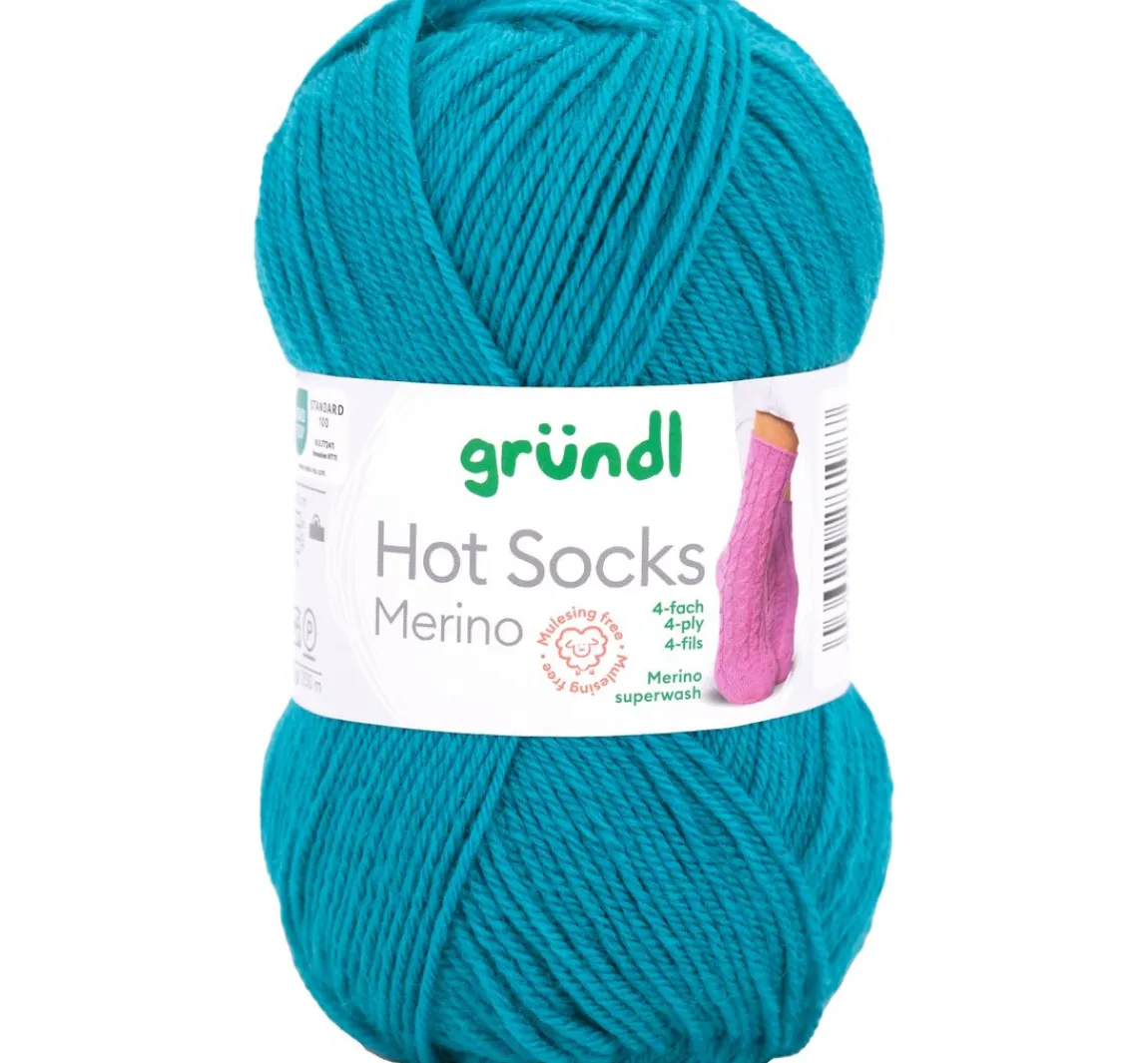 Online gründl Wolle "Hot Socks Merino"
