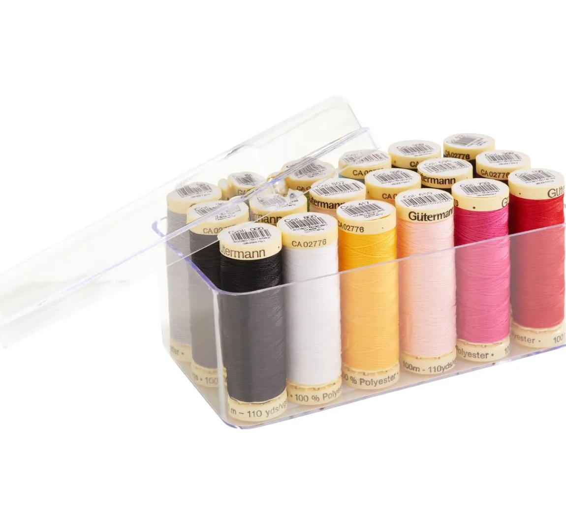 Sale Gütermann creativ Gütermann Nähfaden-Box Allesnäher - 18 Spulen