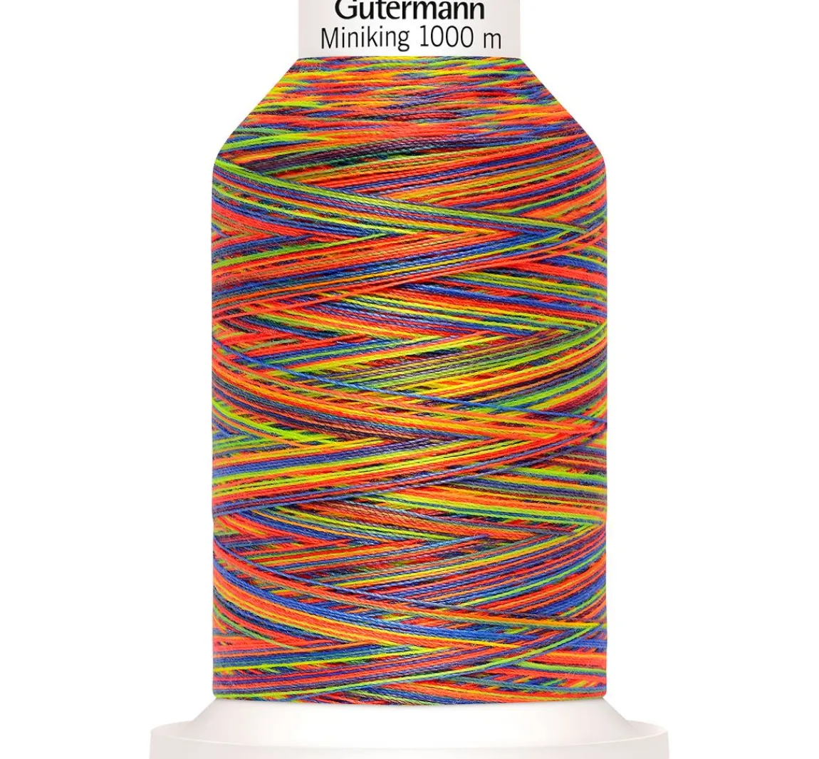 Clearance Gütermann creativ Gütermann Nähgarn Miniking Multicolor, No. 120