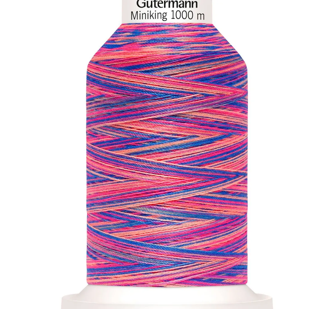 Clearance Gütermann creativ Gütermann Nähgarn Miniking Multicolor, No. 120