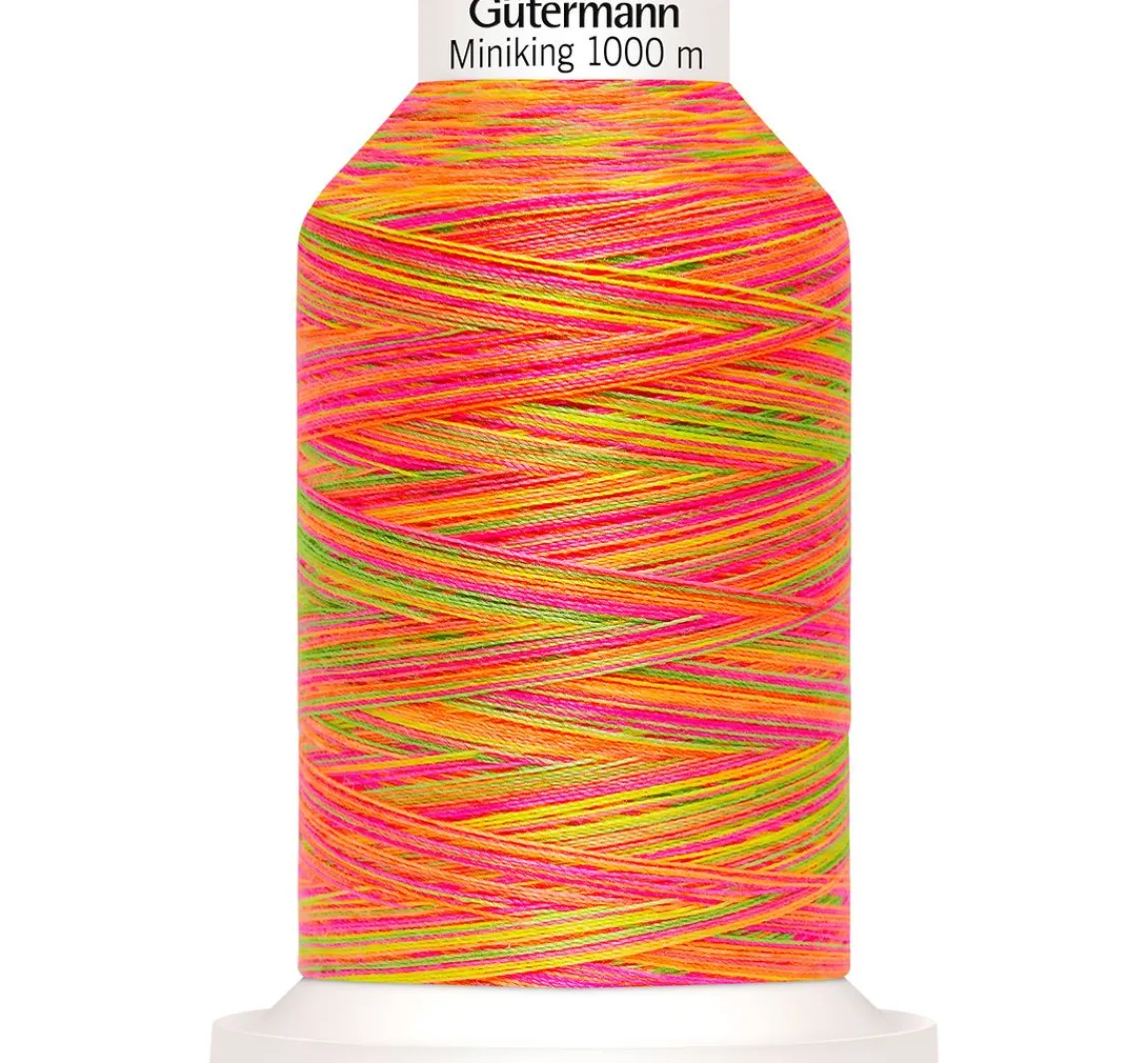 Clearance Gütermann creativ Gütermann Nähgarn Miniking Multicolor, No. 120