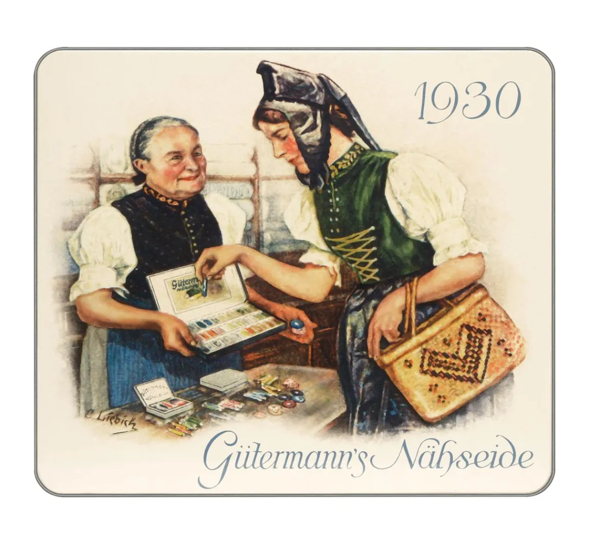 Outlet Gütermann creativ Gütermann Nostalgie-Box Allesnäher, 30 Spulen