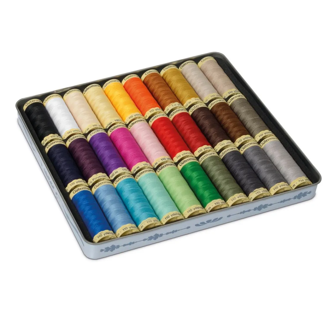 Outlet Gütermann creativ Gütermann Nostalgie-Box Allesnäher, 30 Spulen