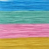 Discount folia Gummischnüre "Pastell"