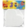 Hama -Stiftplatten "Herz & Sechseck"