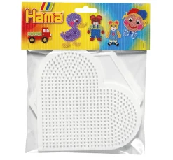 Hama -Stiftplatten "Herz & Sechseck"