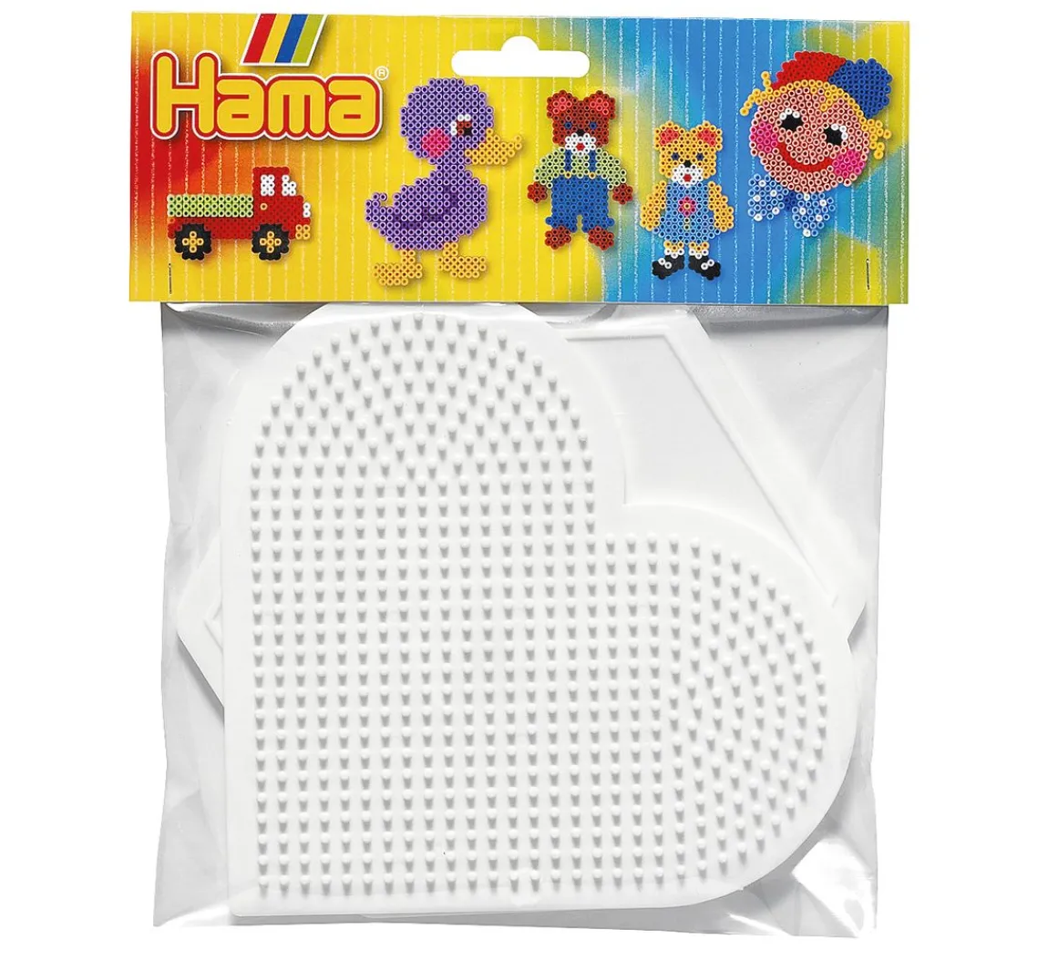Hama -Stiftplatten "Herz & Sechseck"