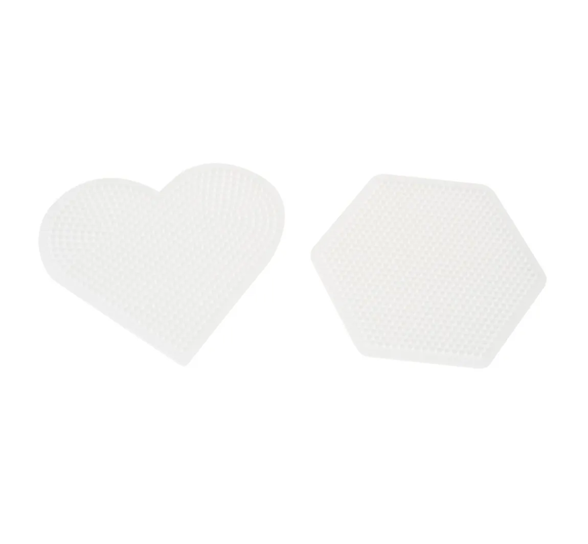 Hama -Stiftplatten "Herz & Sechseck"