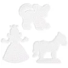 New Hama -Stiftplatten "Tiere und Prinzessin"