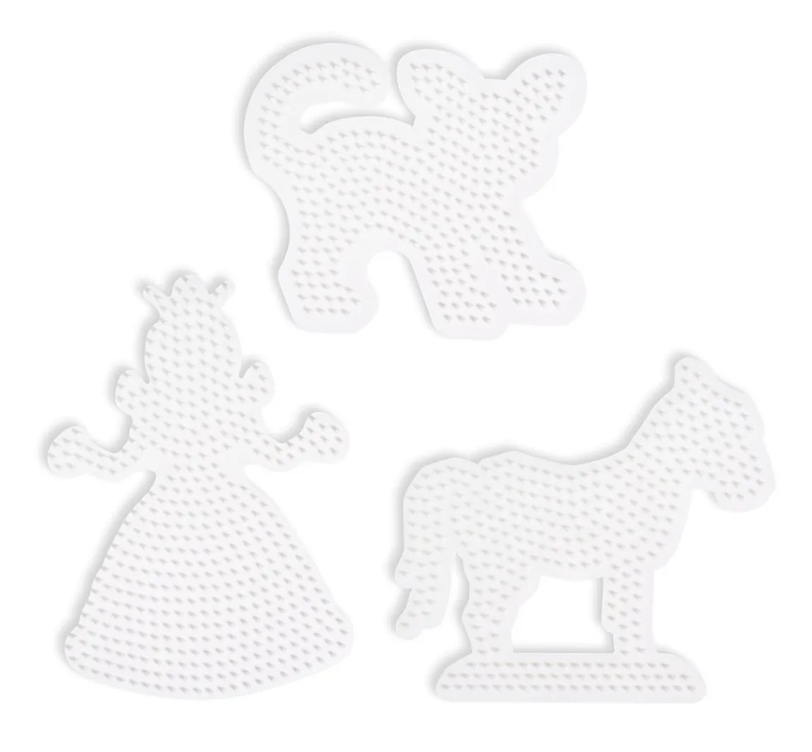 New Hama -Stiftplatten "Tiere und Prinzessin"
