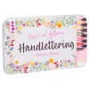 Outlet Topp Handlettering Designdose Brush Pens Sag's mit Blumen