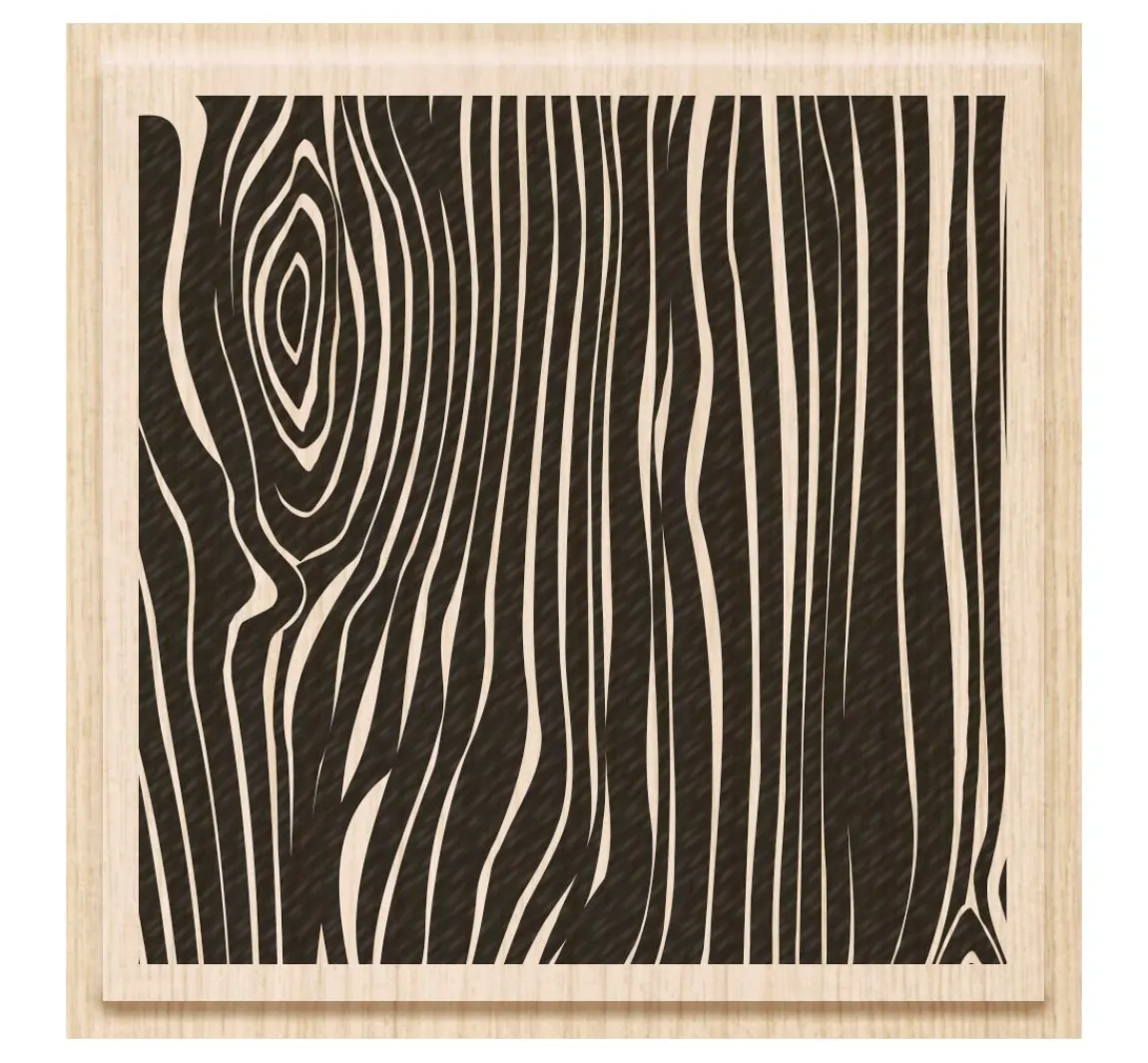 Outlet Heyda Hintergrund-Stempel "Holzmaserung"