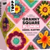 Sale Topp Häkel-Karten Granny Square "Blumen"