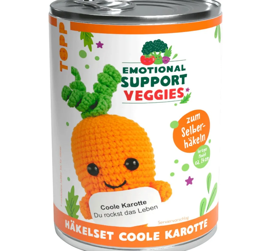 Best Topp Häkel-Set "Emotional Support Veggies"