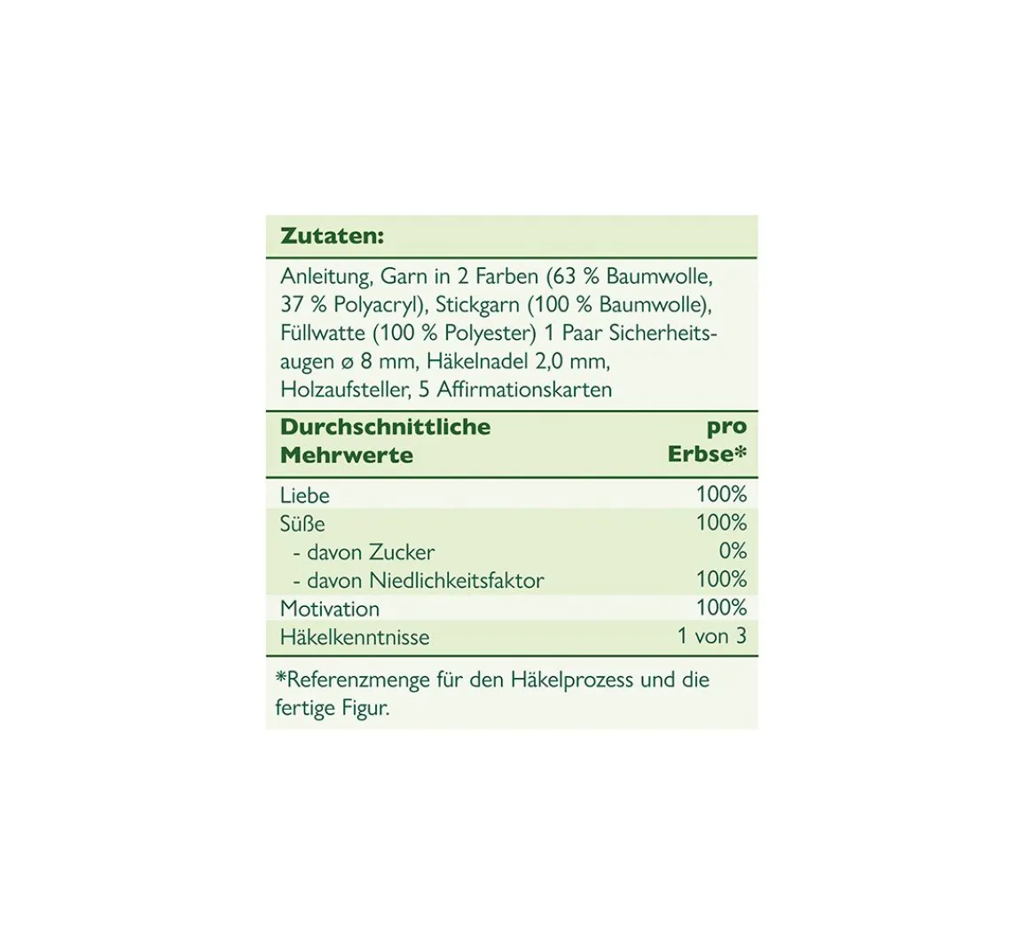 Best Topp Häkel-Set "Emotional Support Veggies"