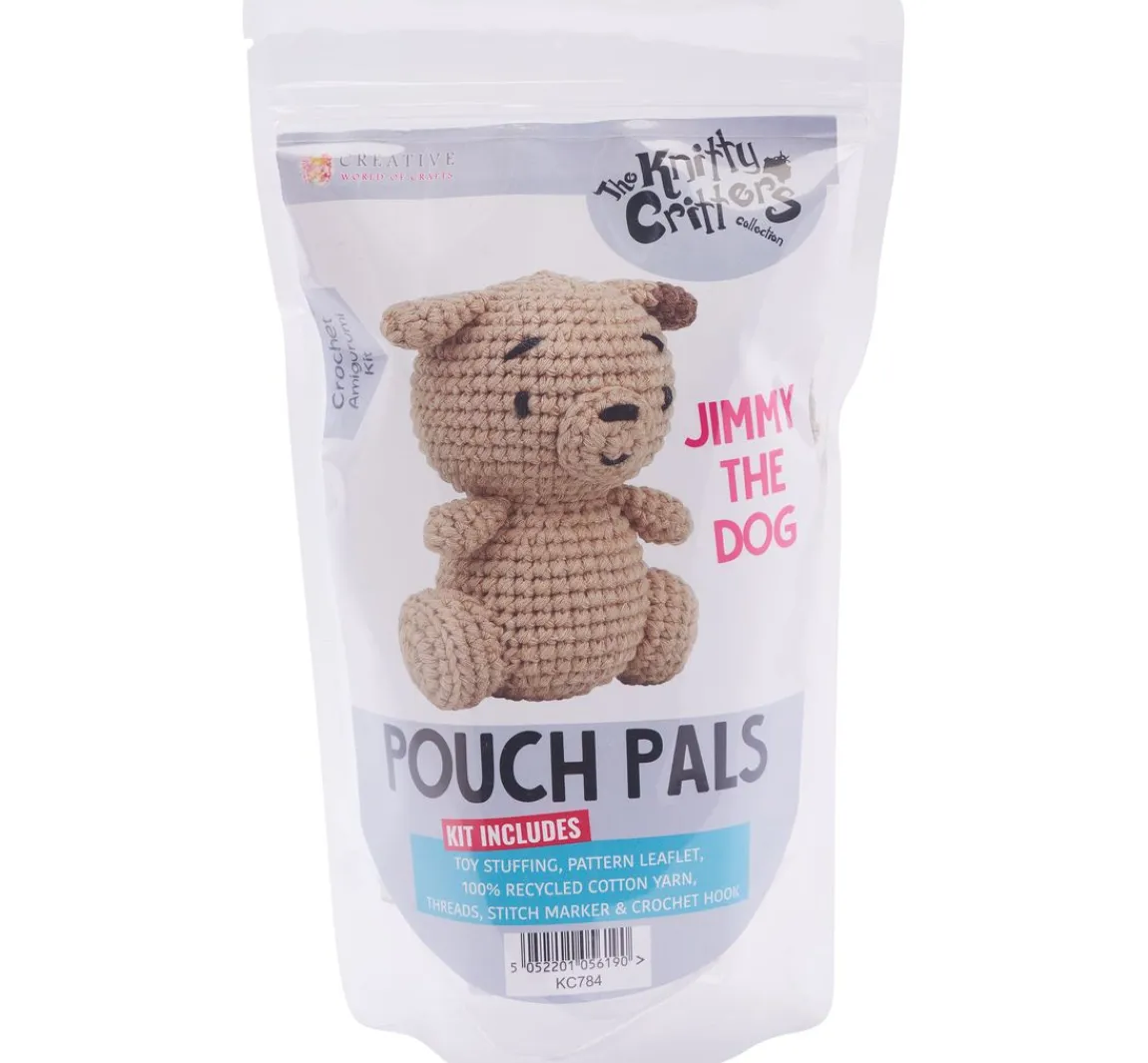 Hot Knitty Critters Häkelset "Hund Jimmy"