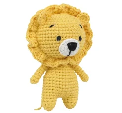 New Knitty Critters Häkelset "Löwe Leo"