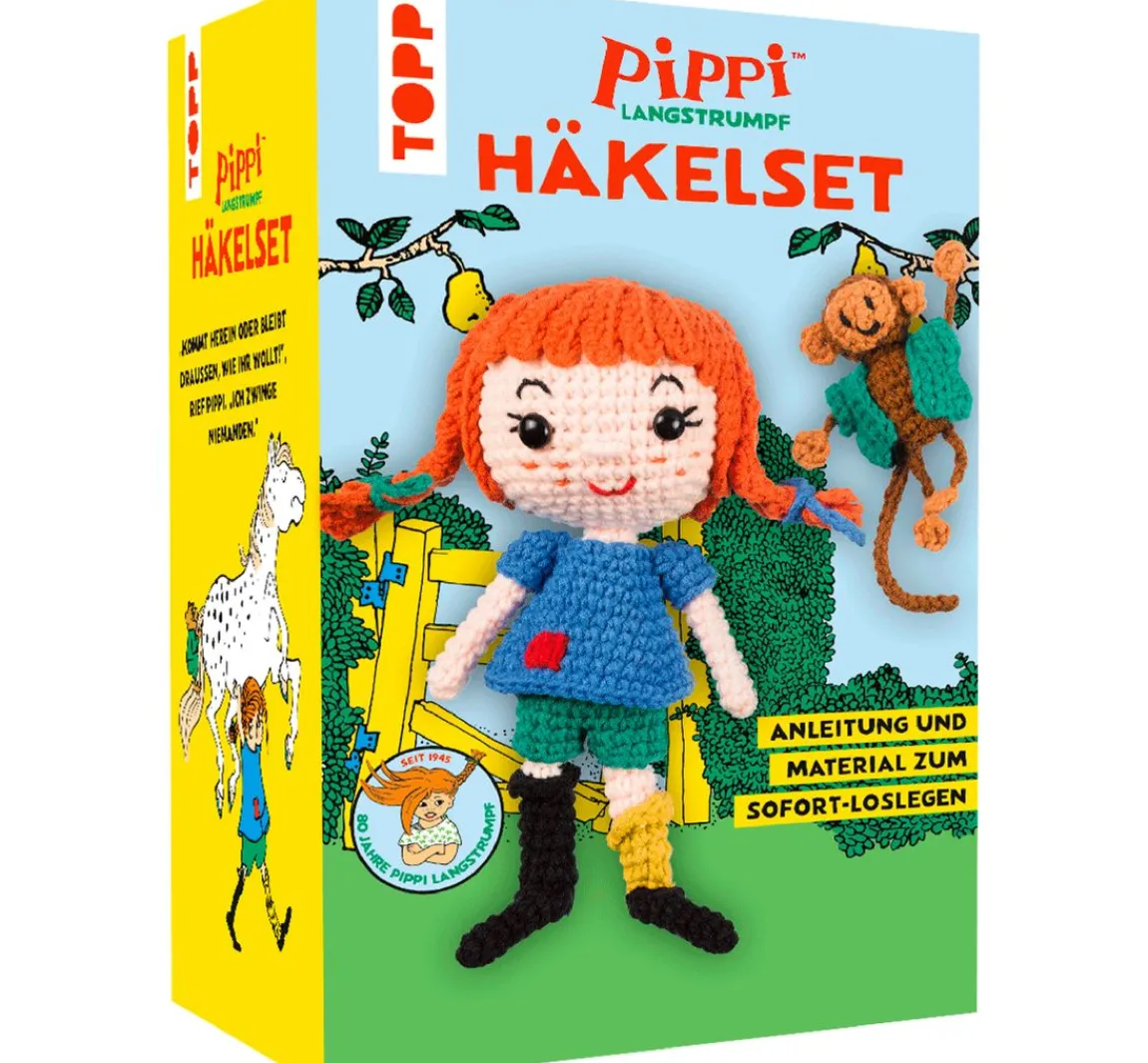 Online Topp Häkelset "Pippi Langstrumpf"
