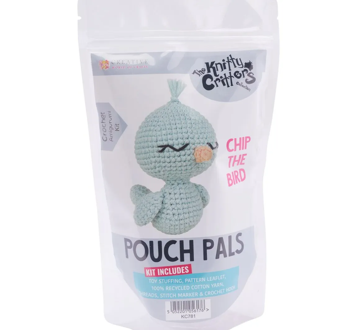 Sale Knitty Critters Häkelset "Vogel Chip"
