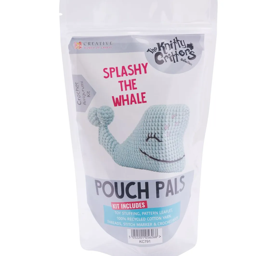 Hot Knitty Critters Häkelset "Wal Splashy"