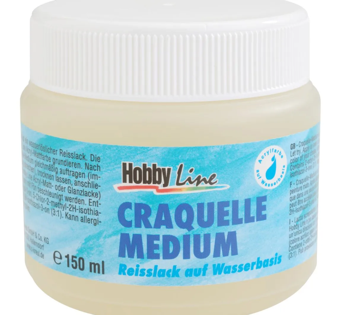 Clearance Kreul Kreative Hobby Line Craquelle Medium, 150 ml