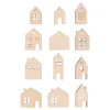 Hot Rayher Holz Streuteile "Mini-Haus"