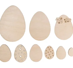 Sale Rayher Holz Streuteile "Ostereier Mix"