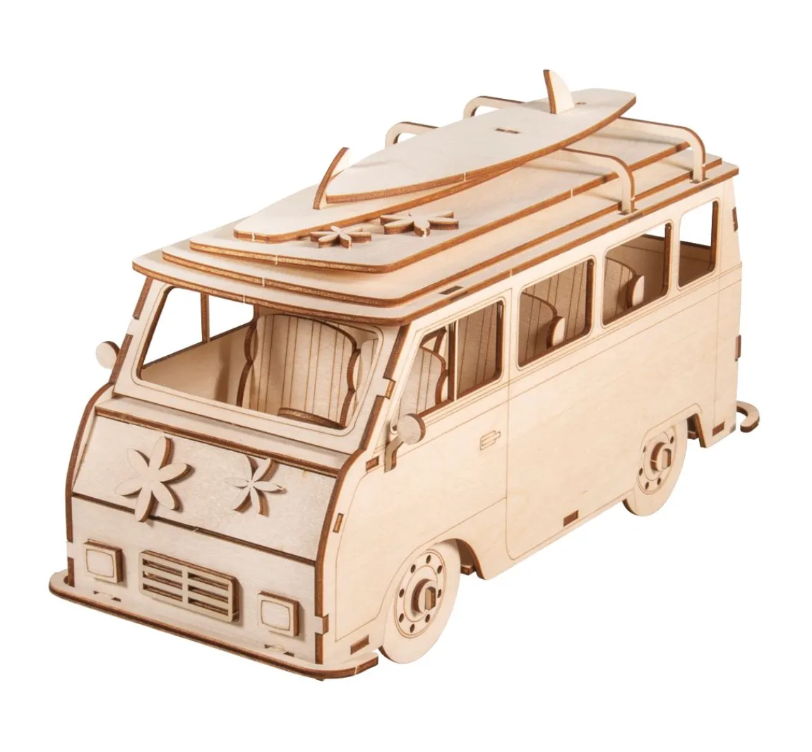 Clearance Rayher Holzbausatz "Campingbus"