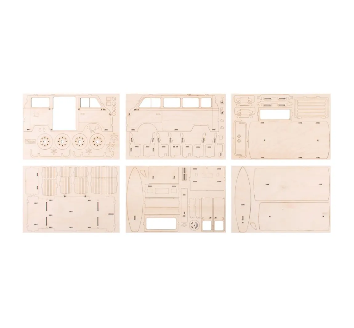 Clearance Rayher Holzbausatz "Campingbus"