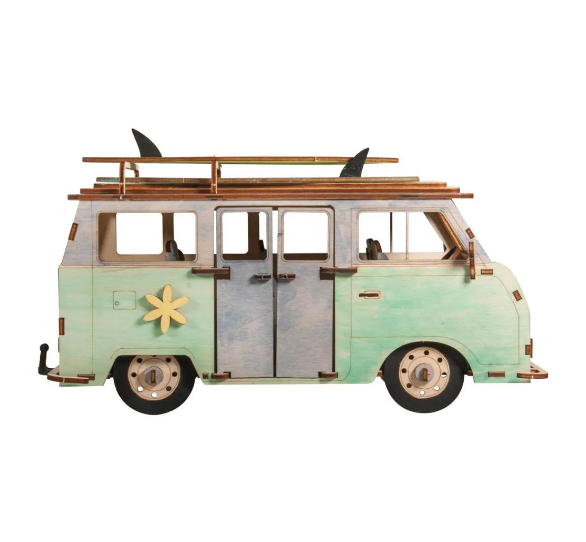 Clearance Rayher Holzbausatz "Campingbus"